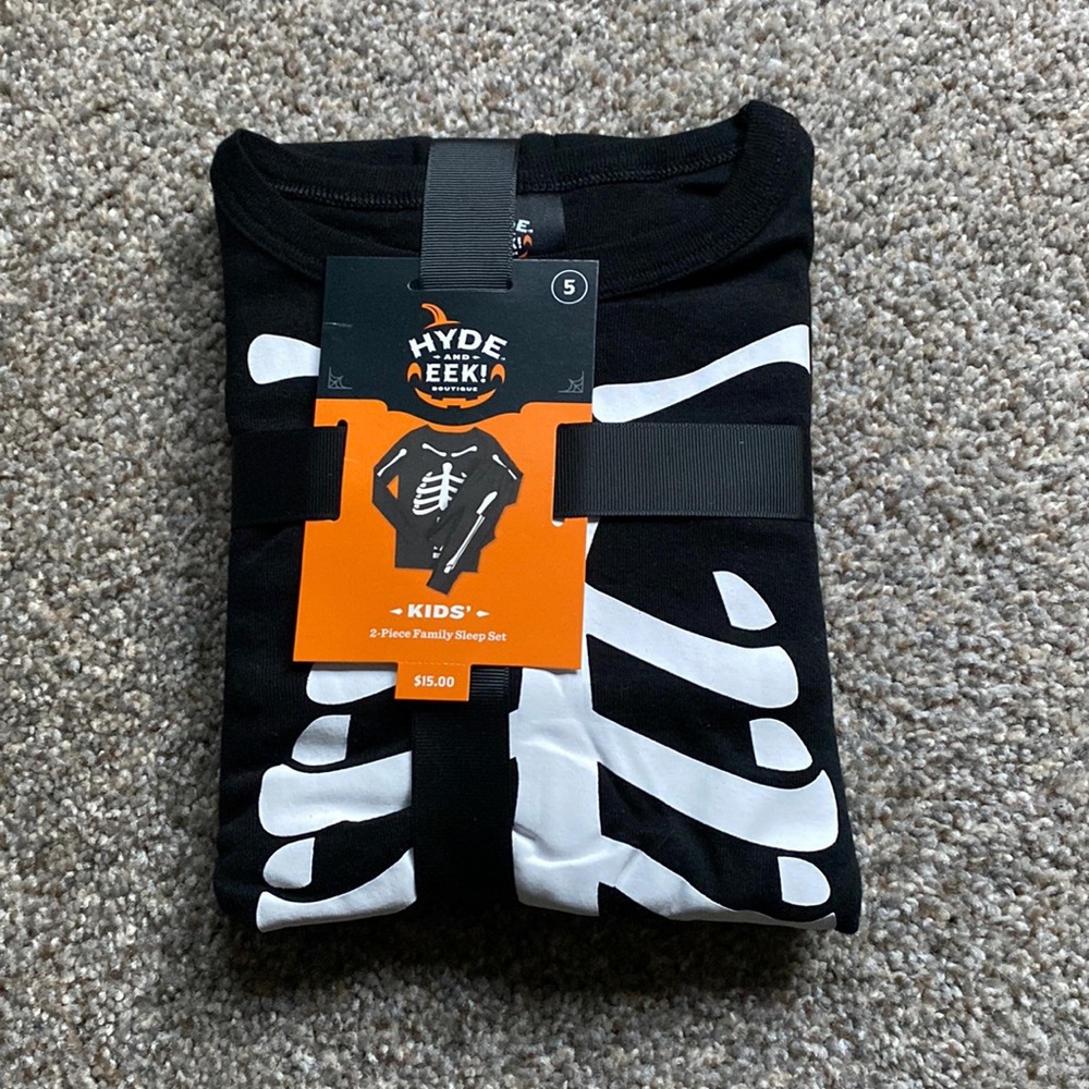 Skeleton pajamas